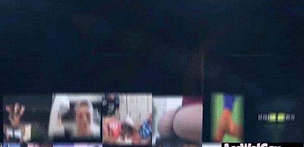  Big Wet Butt Girl (sarah vandella) Love Hard Anal Bang On Cam clip-27